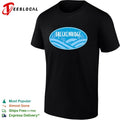 Breckenridge mountains and trees oval shirt