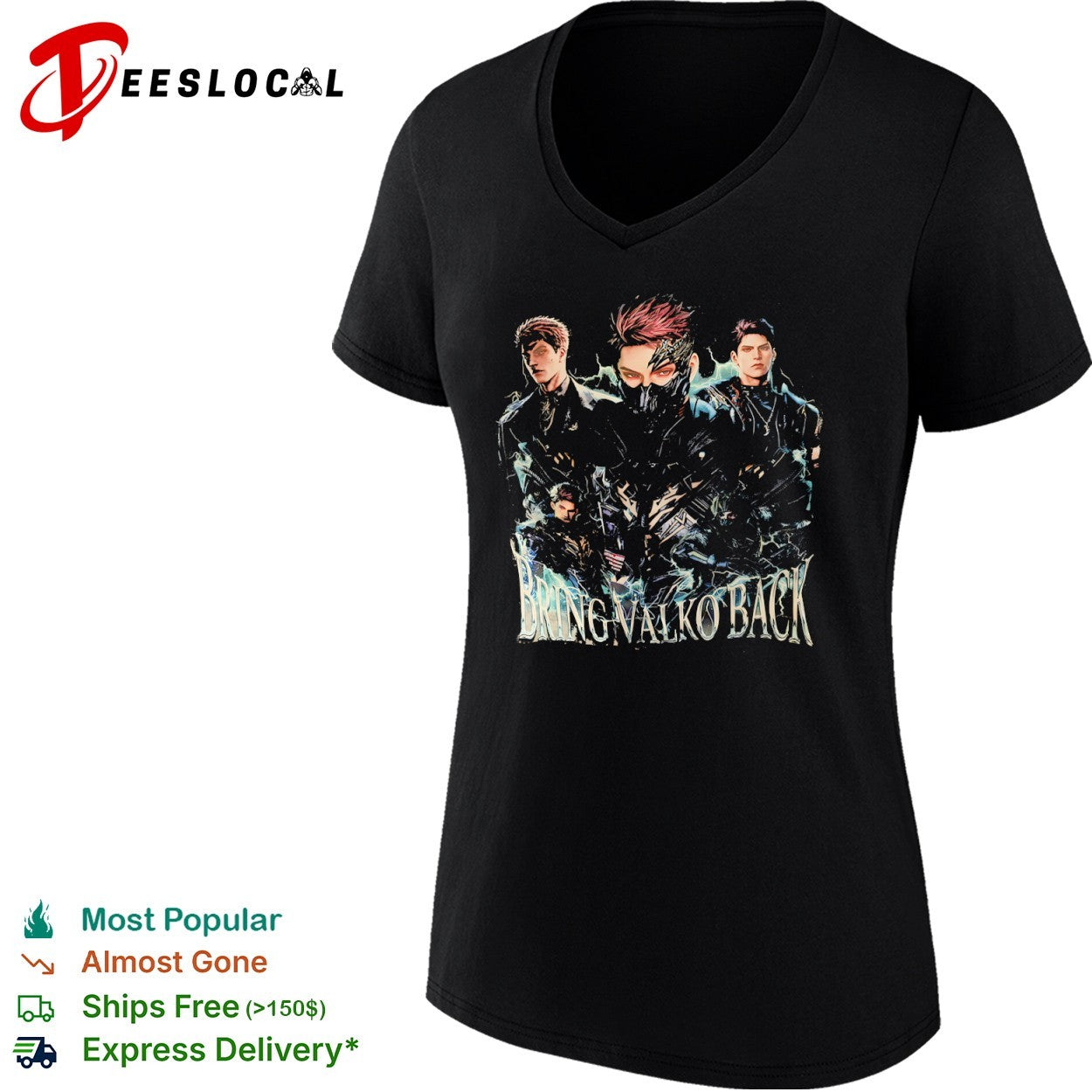 Bring Valko Back Cyberpunk shirt