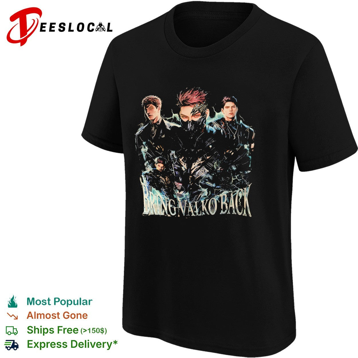 Bring Valko Back Cyberpunk shirt
