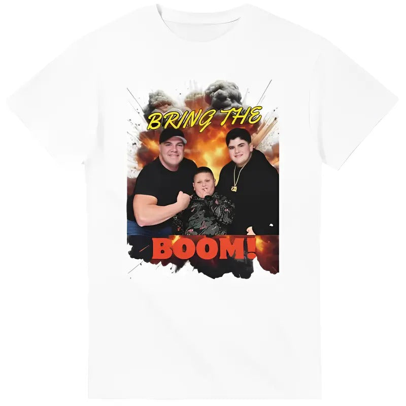 Bring the boom costco guys rizzler Tshirt - Meme T-Shirt, Crew Neck, Slight Stretch, Breathable & Wear-Resistant, All-Season Short Sleeve Tee, Perfect for Outdoor & Daily Fashion