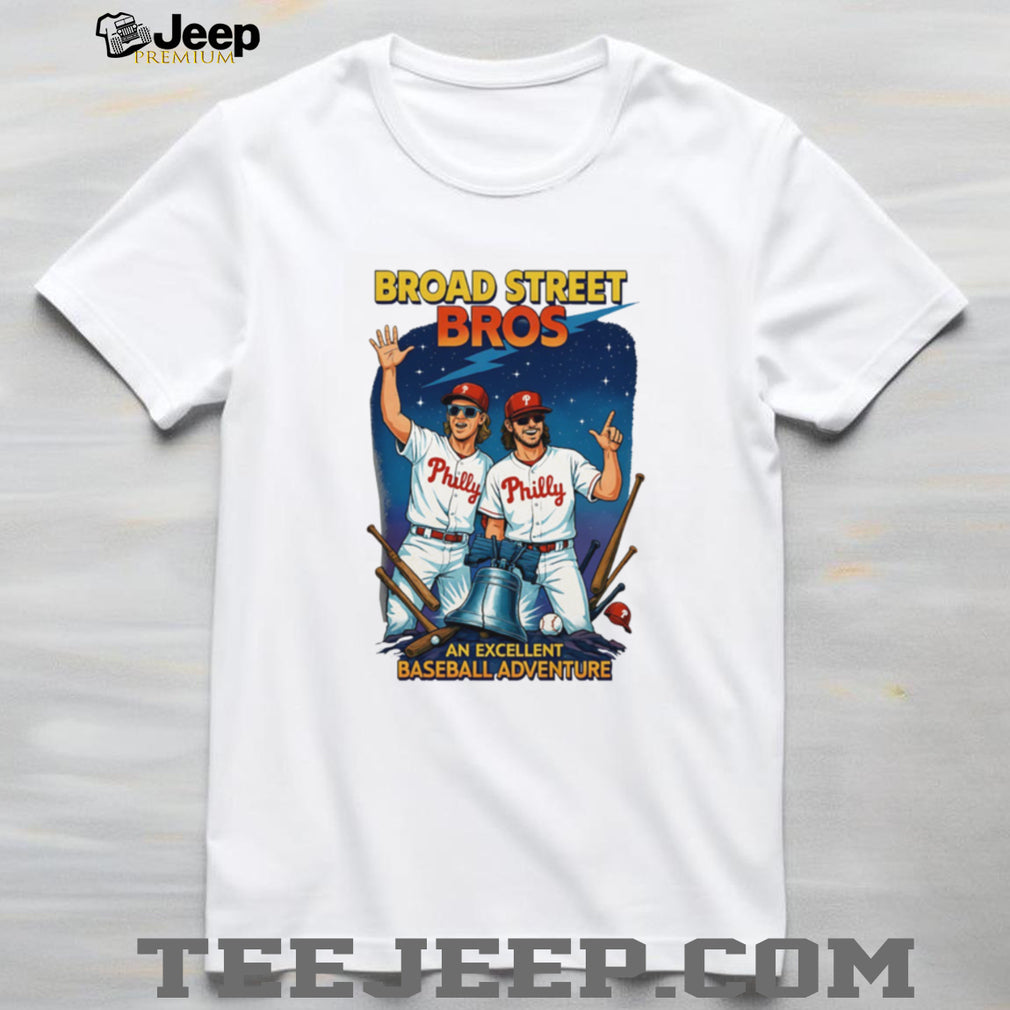 Broad Street Bros Philadelphia Baseball T Shirt An Excellent Baseball Adventure