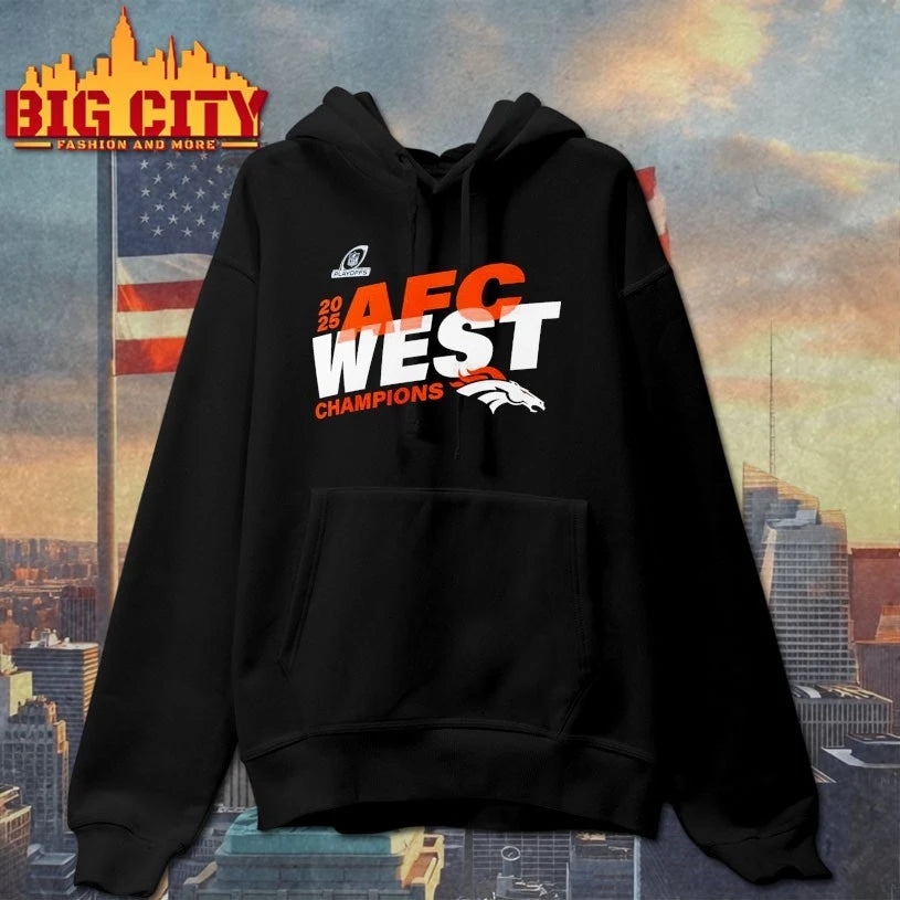 Broncos AFC West Division Champions 2025 shirt