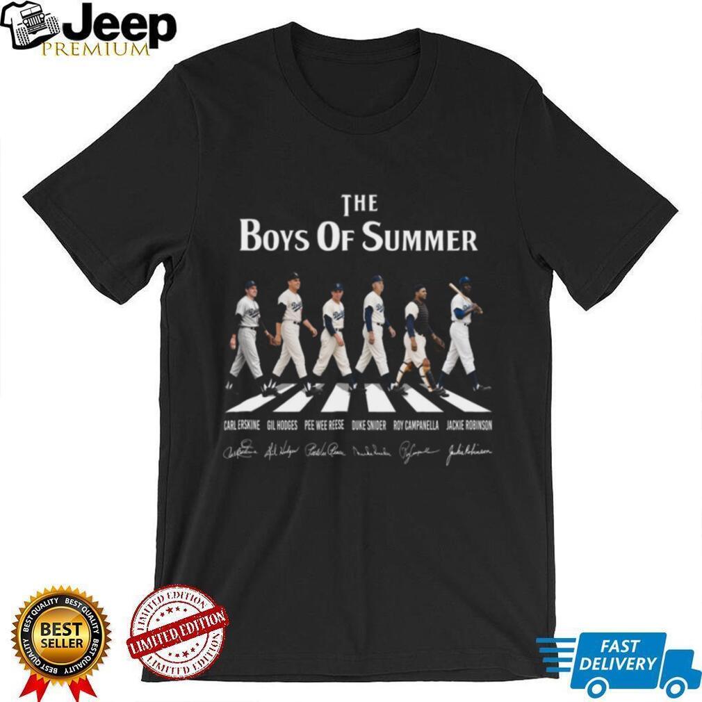 Brooklyn Dodgers Boys Of Summer 1955 Vintage Retro MLB Baseball Team Fan Men Women Shirt