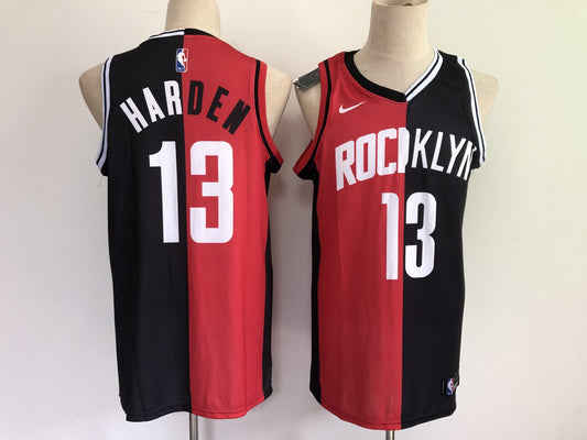 Brooklyn Nets #13 James Harden Nets Rockets 13 Edition
