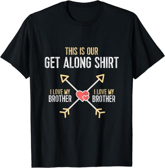 [100% Cotton]Sibling Fighting Getalong TShirt - Brother/Brother Tee Hoodie, Sweatshirt | WearSparks.com