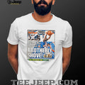 Brotherly Shove NY Post Knicks vs Sixers NBA Playoffs Sports T Shirt