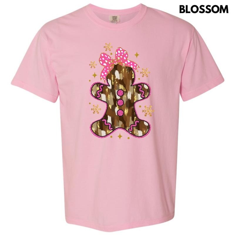 Brown Brushstroke Gingerbread Comfort Colors T-Shirt 'NLB' Hoodie, Sweatshirt | WearSparks.com