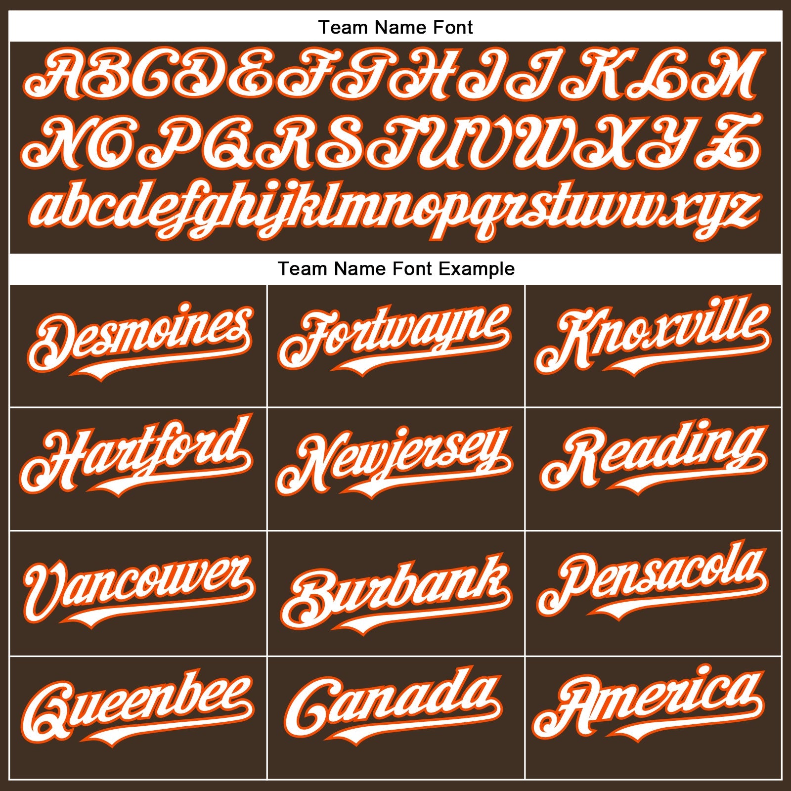 Custom Brown White-Orange Authentic Baseball Jersey