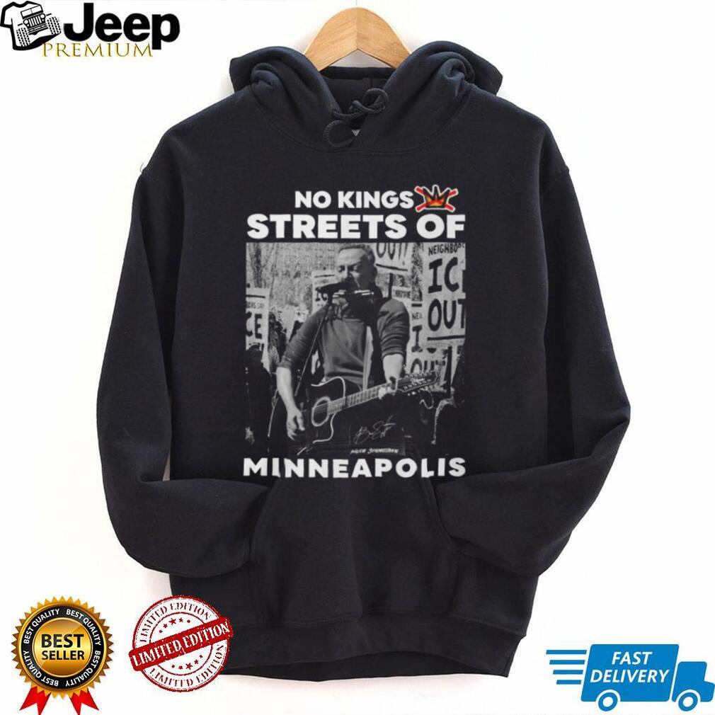 Bruce SpringsT Shirtn No Kings Streets of Minneapolis Graphic T Shirt