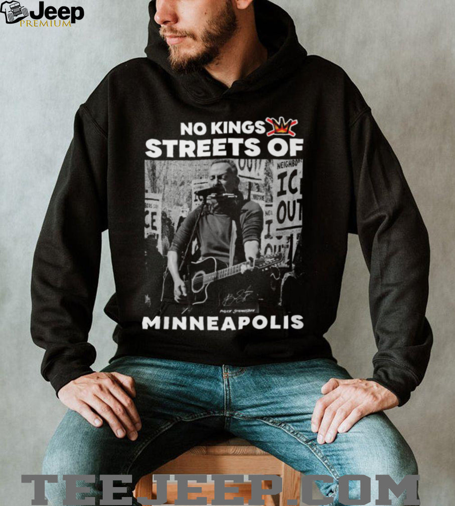 Bruce SpringsT Shirtn No Kings Streets of Minneapolis Graphic T Shirt