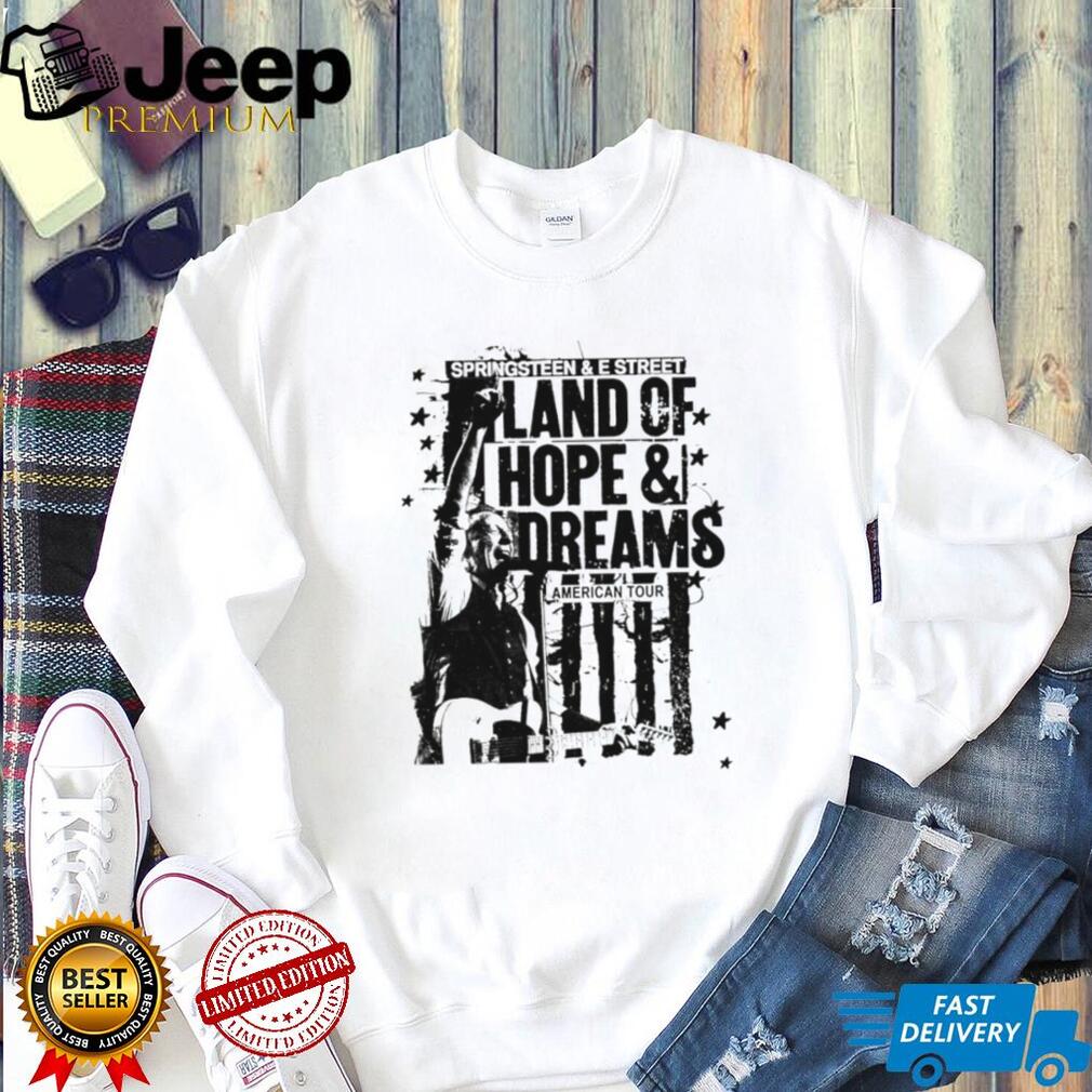 Bruce Springsteen Land Of Hope and Dreams American Tour T Shirt