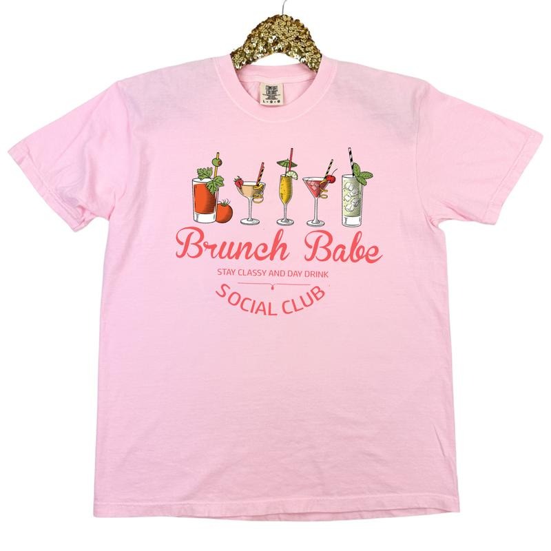 Brunch Babe Club Comfort Colors T-Shirt