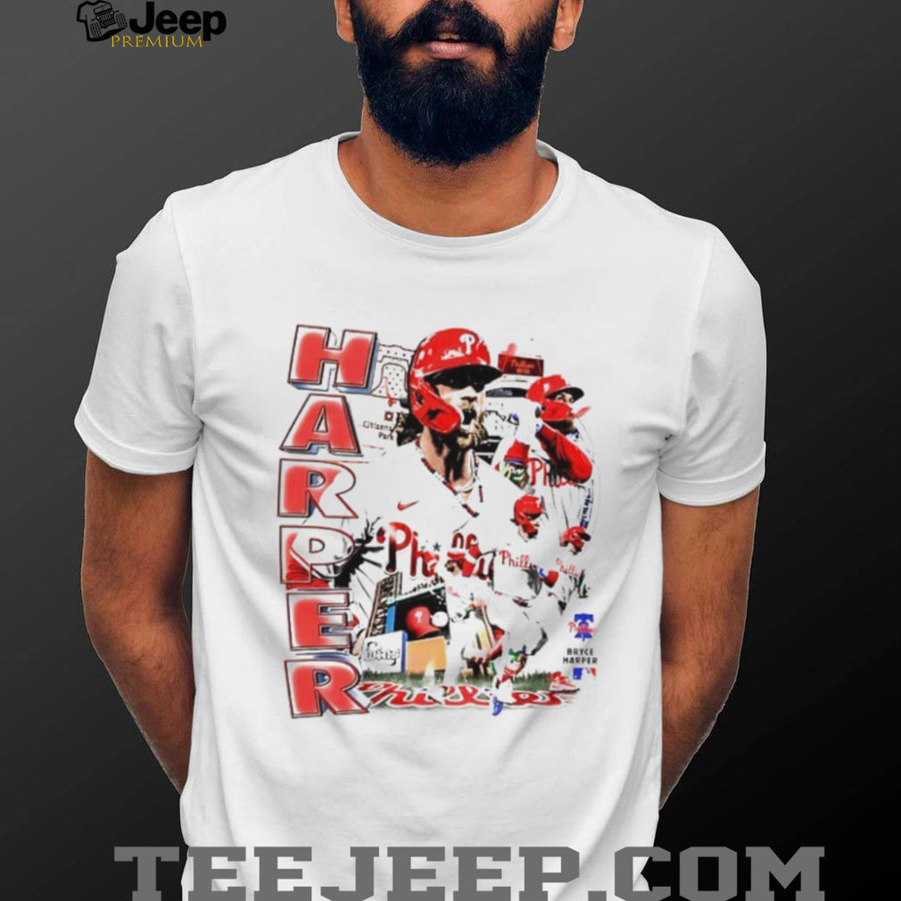 Bryce Harper Philadelphia Phillies MLB 2026 Collage graphic shirt