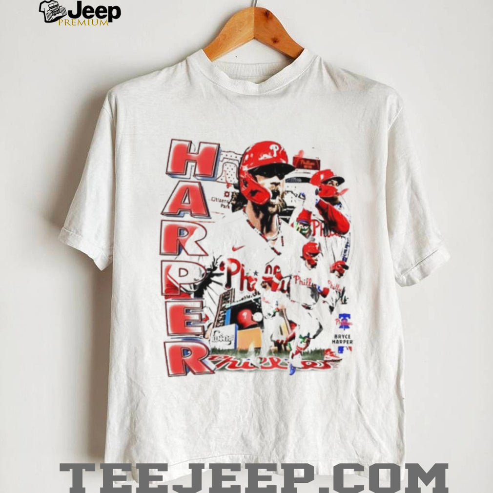 Bryce Harper Philadelphia Phillies MLB 2026 Collage graphic shirt