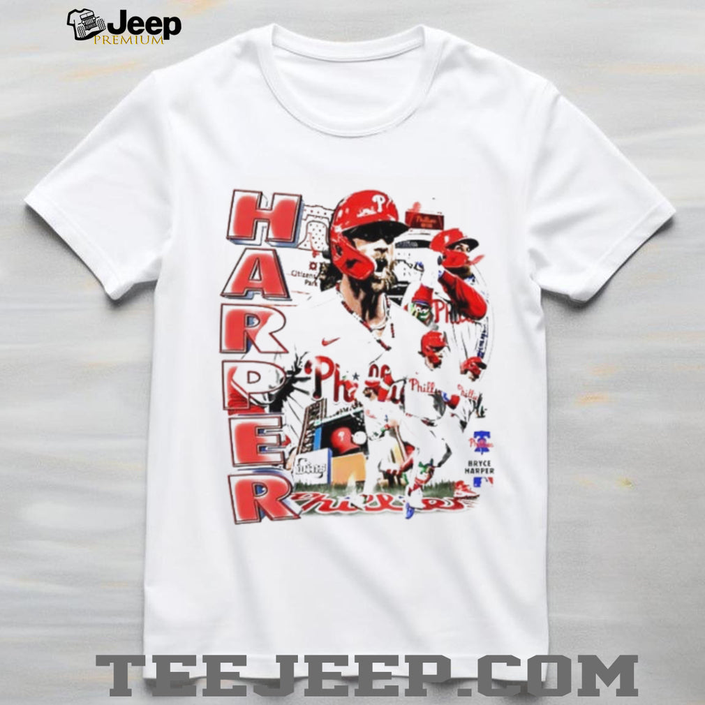 Bryce Harper Philadelphia Phillies MLB 2026 Collage graphic shirt