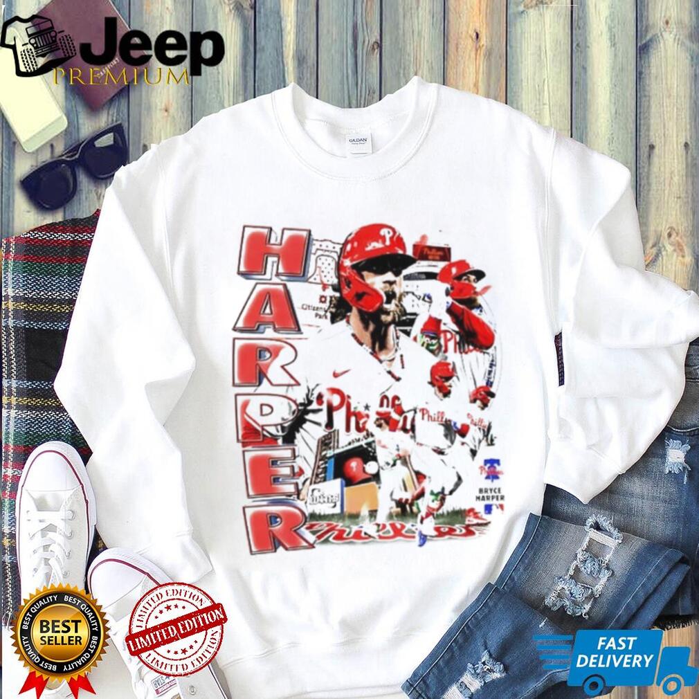 Bryce Harper Philadelphia Phillies MLB 2026 Collage graphic shirt