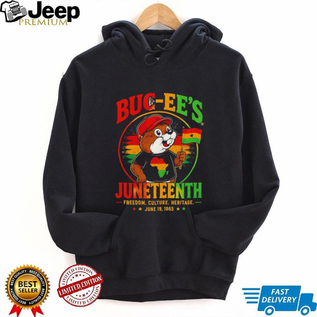 Buc ee’s Juneteenth freedom culture heritage June 19 1865 Ghanaian flag shirt