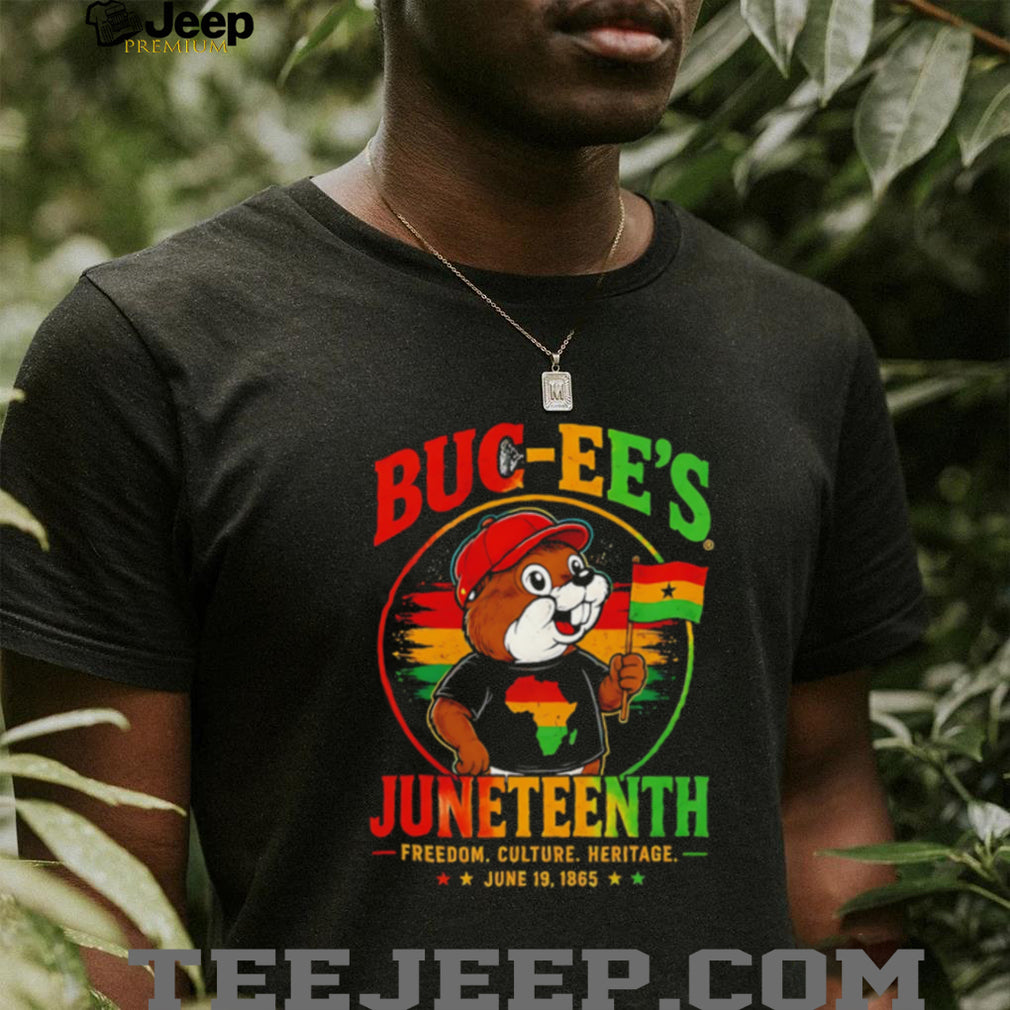 Buc ee’s Juneteenth freedom culture heritage June 19 1865 Ghanaian flag shirt