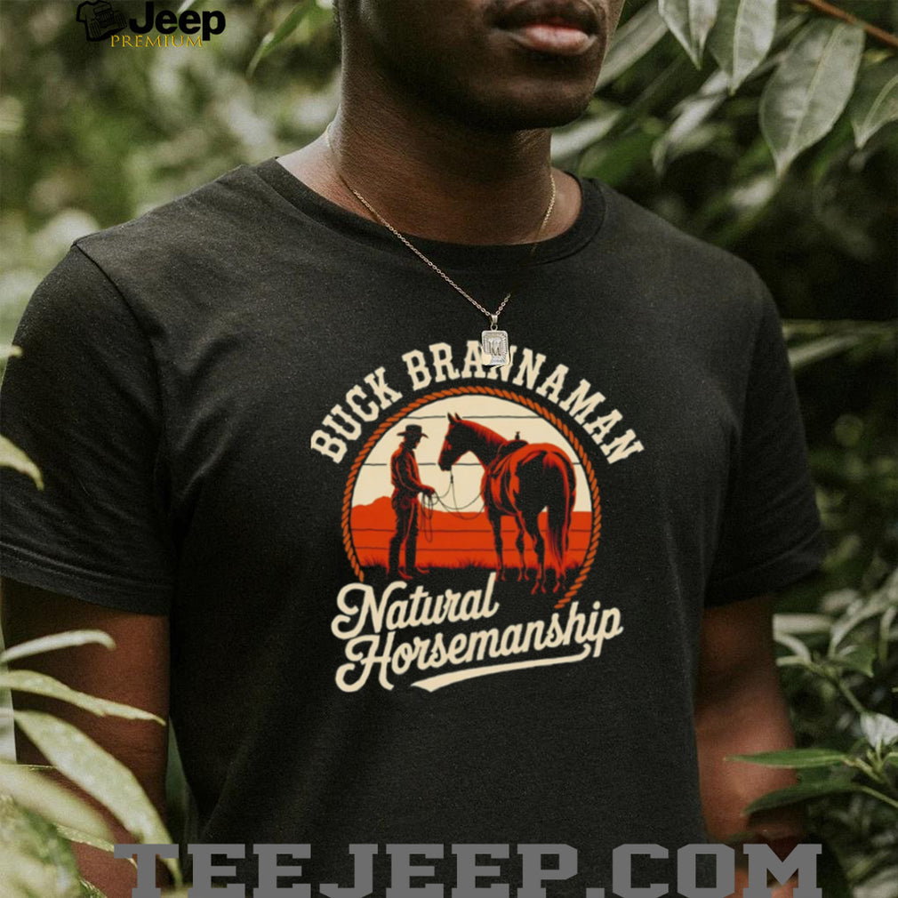 Buck Brannaman Natural Horsemanship Western Graphic T Shirt