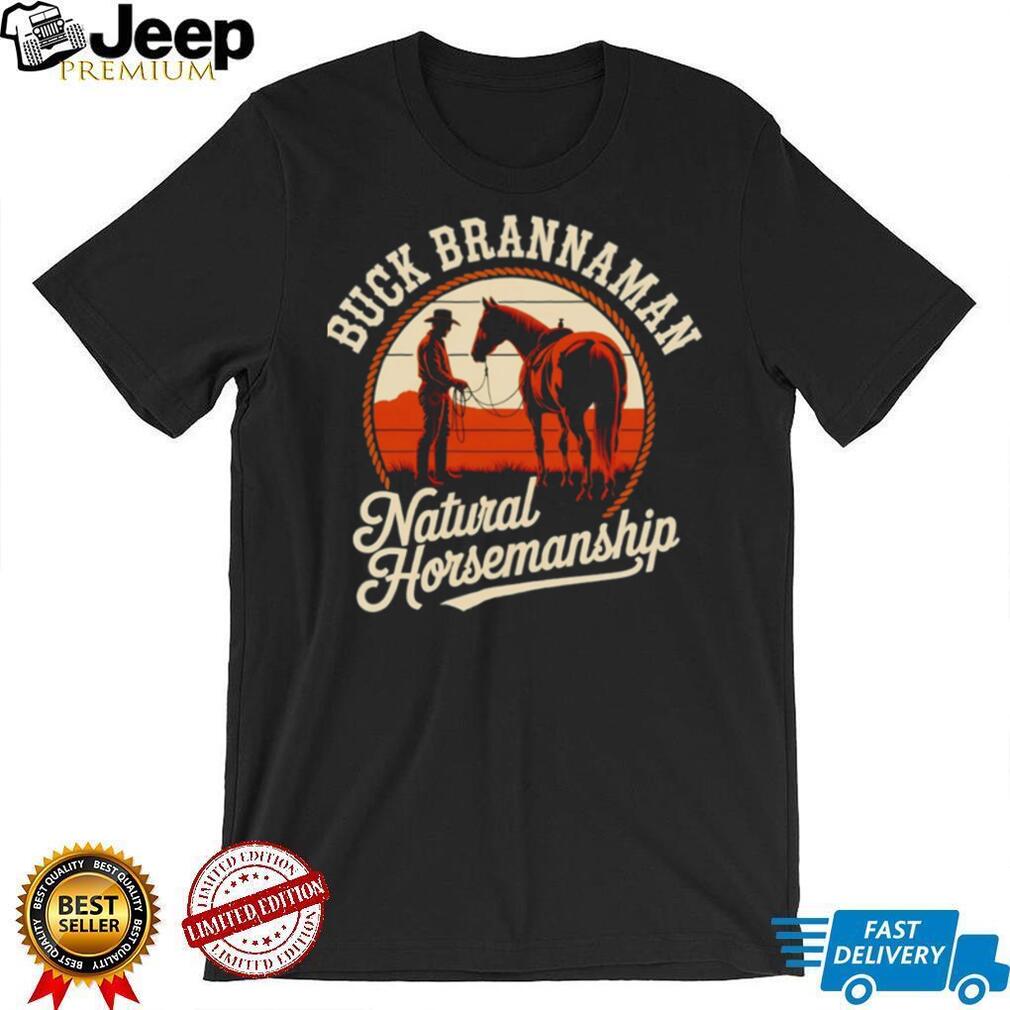Buck Brannaman Natural Horsemanship Western Graphic T Shirt