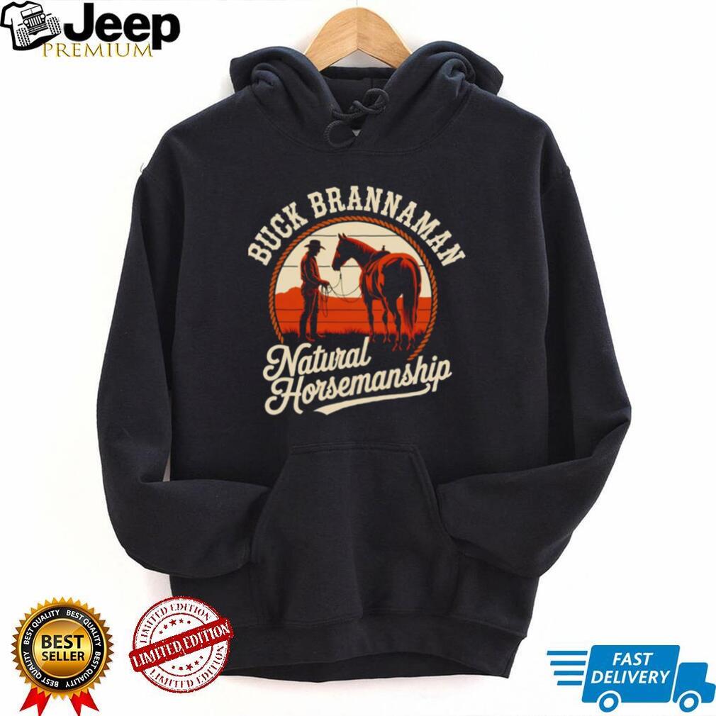 Buck Brannaman Natural Horsemanship Western Graphic T Shirt