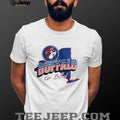 Buffalo Football Mascot State Map Graphic T Shirt
