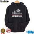 Buffalo Sabres 2026 Roster Skyline Player Names Hockey Fan T Shirt