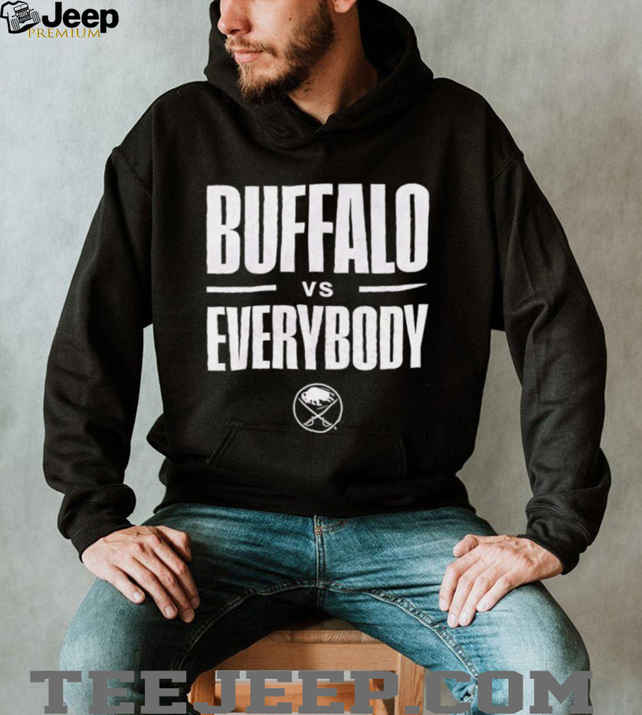 Buffalo vs Everybody Sabres Hockey Fan Graphic T Shirt