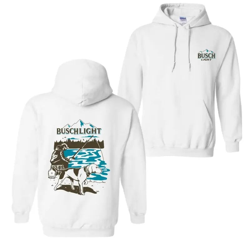 Busch Light 2024 2 sided Hoodie For Men For Women Trendy Hoodie, T-Shirt Comfotable Fabric