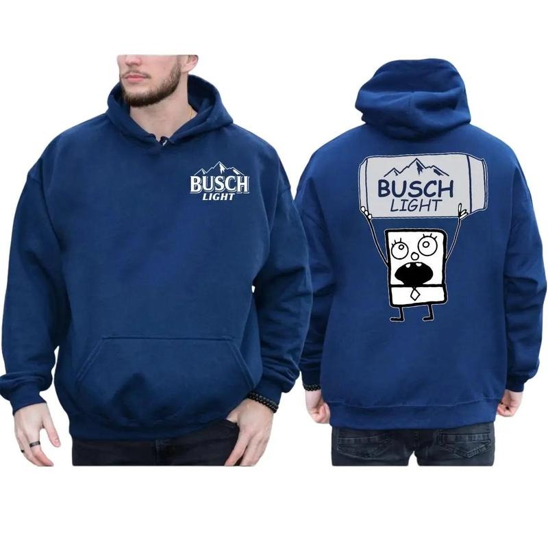 Busch Light Beer Doodlebob Hoodie , Busch Light Sweatshirt, Busch Light T-shirt ,Unisex