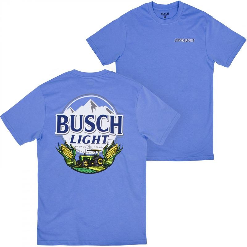 Busch Light Harvest Front and Back Print T-Shirt Hoodie, Sweatshirt | WearSparks.com