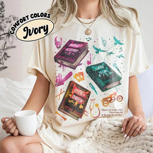 Butcher Blackbird Dark Romance Comfort Colors Shirt, Scythe & Sparrow Brynne Weaver Inspired Apparel, Smut Gift, Bookish Gifts For Readers