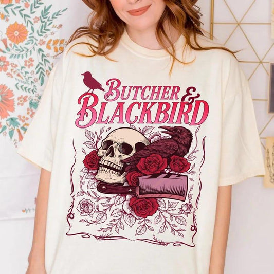 Butcher Blackbird Dark Romance Shirt, Spicy Romance Shirt, Cookie & Cream Ice Cream Shirt, Brynne Inspired Book Shirt, Gift For Book Lover