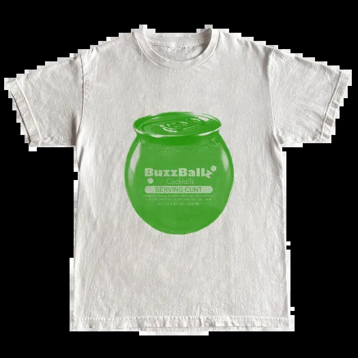 Buzz Ballz White Shirt, Vintage graphic Tee, Gift for Man and Woman Hoodie, Sweatshirt | WearSparks.com