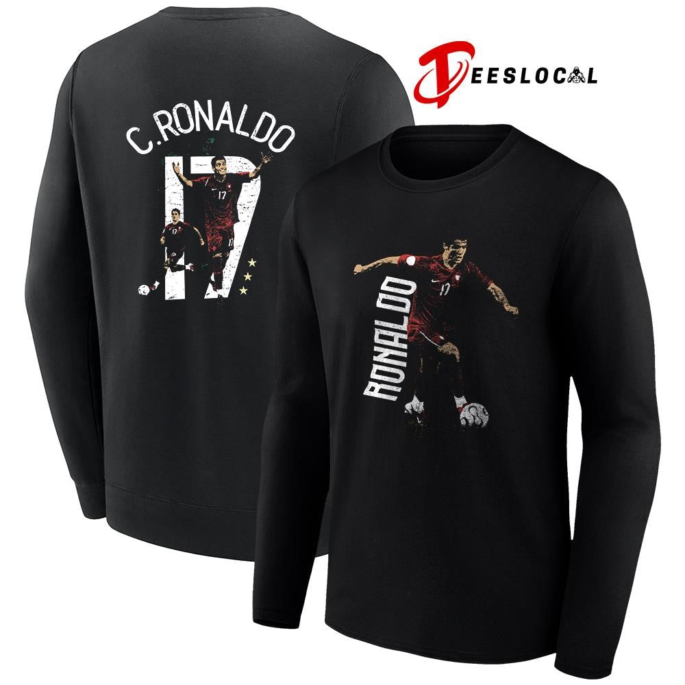 C Ronaldo World Cup USA pose graphic shirt