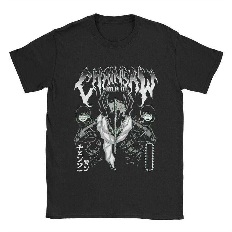 CHAINSAW MAN BLACK TEE T-shirt Hoodies & Sweatshirts Sweatshirt, Hoodie, Comfort Colors