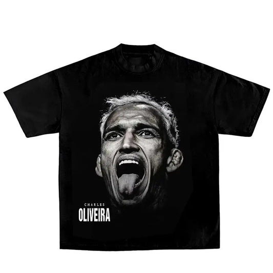 CHARLES OLIVEIRA V1 TEE, Boxing Shirt, Boxer Tee, Sports Shirt, UFC Shirt, Workout T-shirt, Gift for Him Her Crewneck...