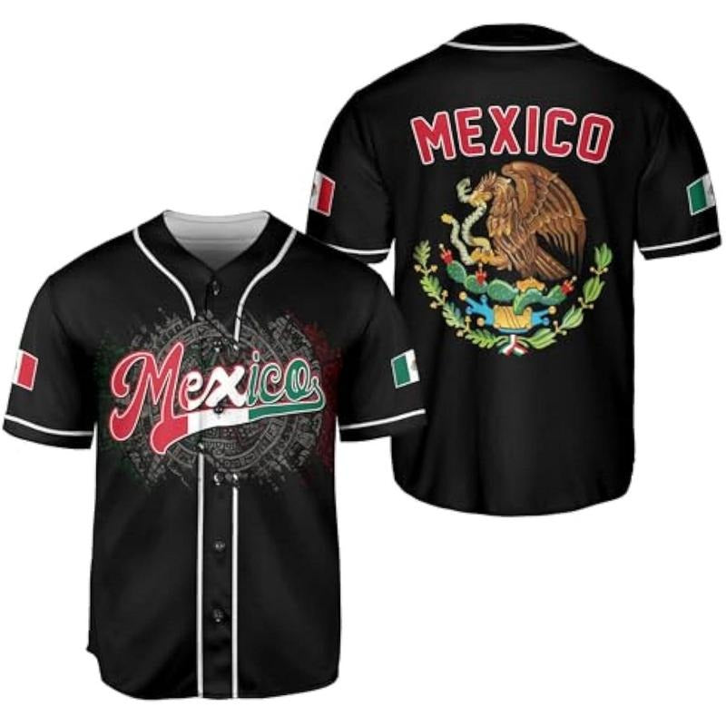 CHIARA CONTI Men's Mexico Baseball Jersey, father day gift