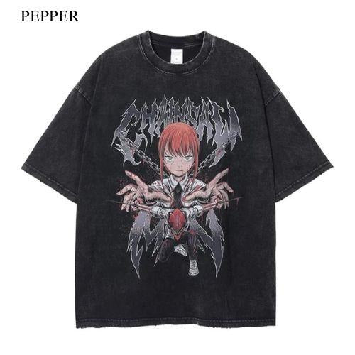 CSM Makima's Control Vintage T-Shirt Gift For Him Menswear Top