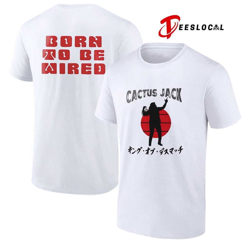 Cactus Jack born to be wired Japanese shirt