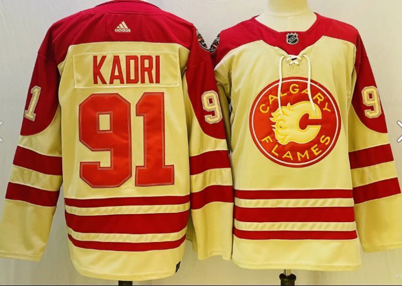 Calgary Flames #91 Nazem Kadri Style 1