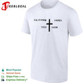 California church teen choir cross shirt