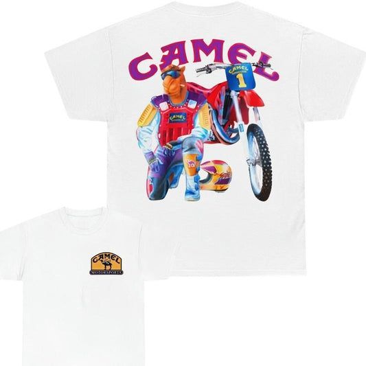 Camel Super Cross Vintage 1993 T-shirt, Unisex Cotton Tee, Full Colors, Full Sizes