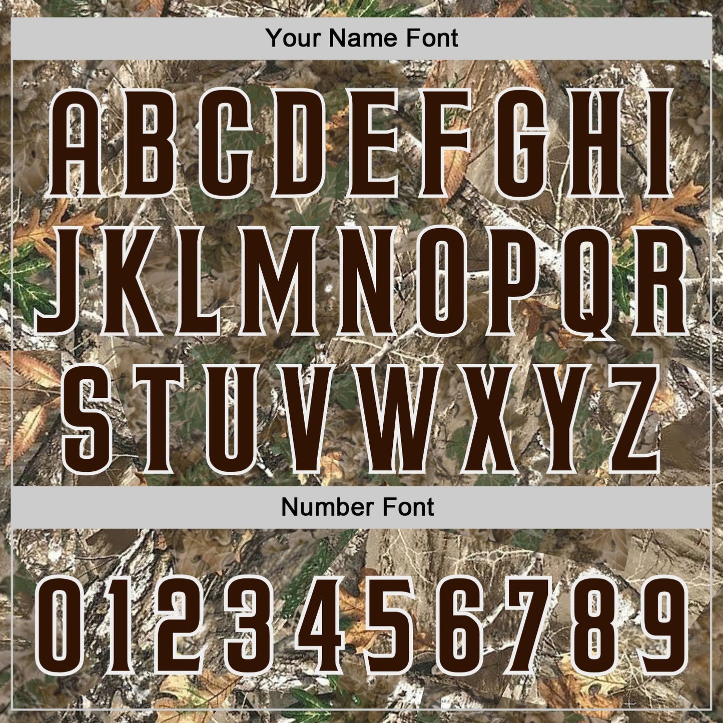 Custom Camo Brown-White Woodland Forest Camouflage Authentic Salute To Service Baseball Jersey
