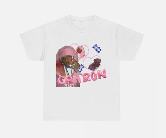 Camron.K Graphic Rapper T Shirt Merch Y2K Hip Hop Streetwear Top Womenswear