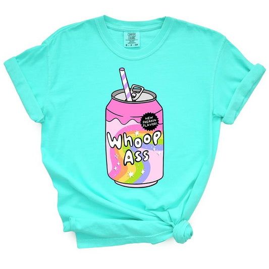 Can Of Whoop Ass TShirt - Casual Summer Top