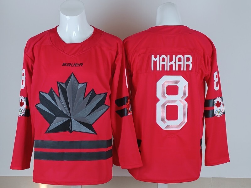 Canada Hockey #8 Cale Makar Canada 2026 Winter Olympics Edition Style 3