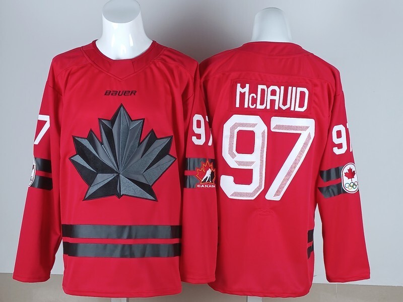 Canada Hockey #97 Connor McDavid Canada 2026 Winter Olympics Edition Style 3
