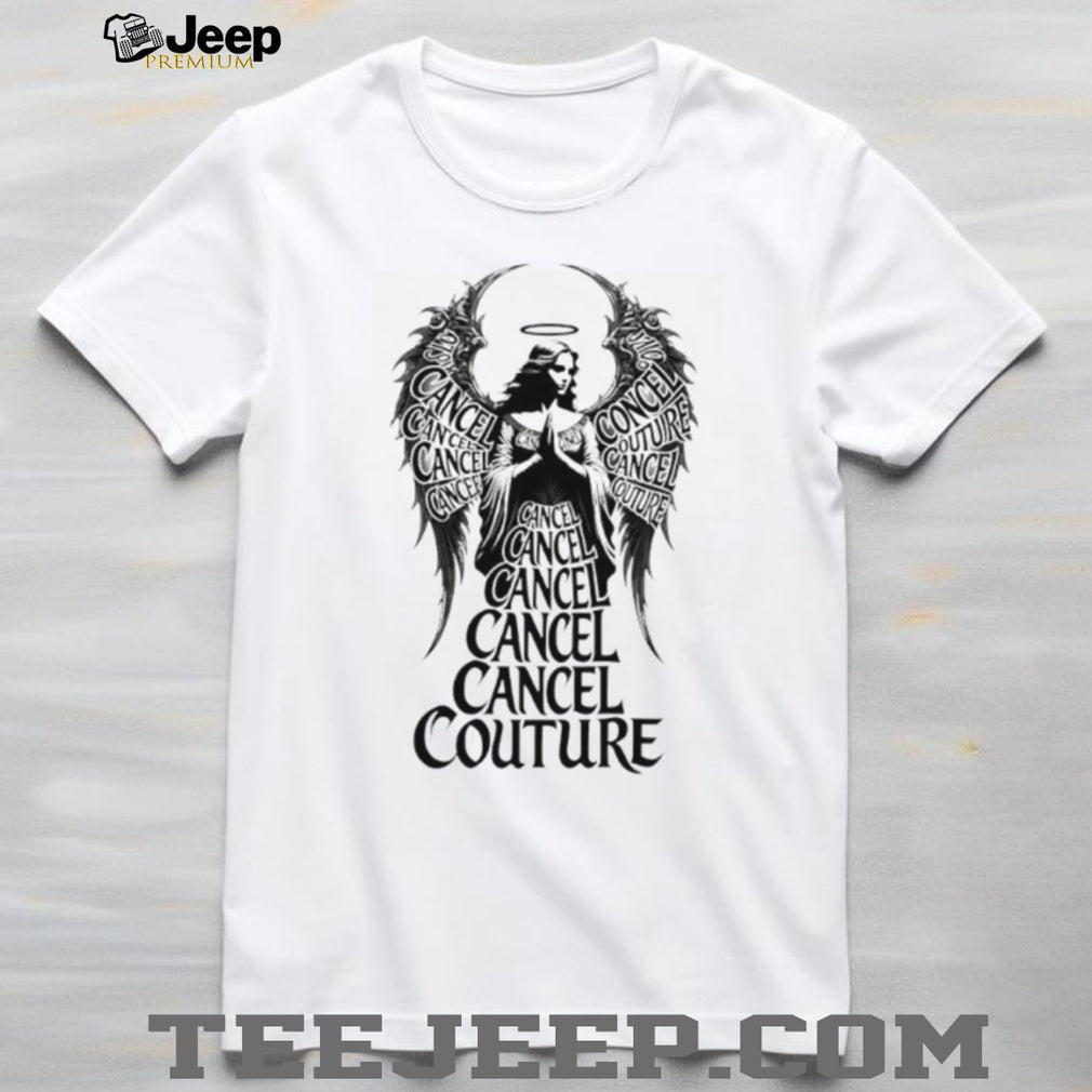 Cancel Couture Angel Wings Gothic Graphic Aesthetic Fashion T Shirt