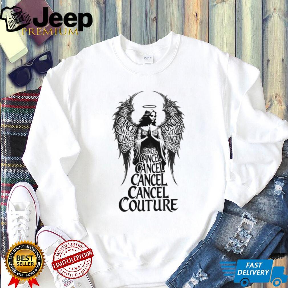 Cancel Couture Angel Wings Gothic Graphic Aesthetic Fashion T Shirt